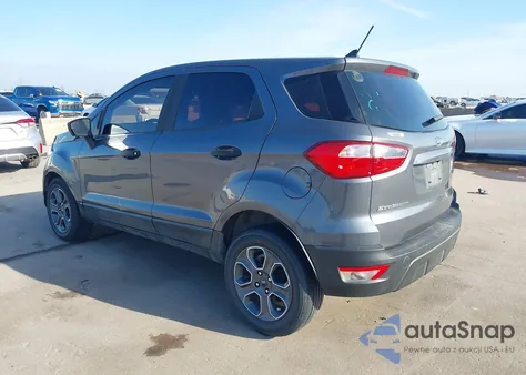 2020 Ford Ecosport S z USA, uszkodzony, nr VIN MAJ3S2FEXLC371553